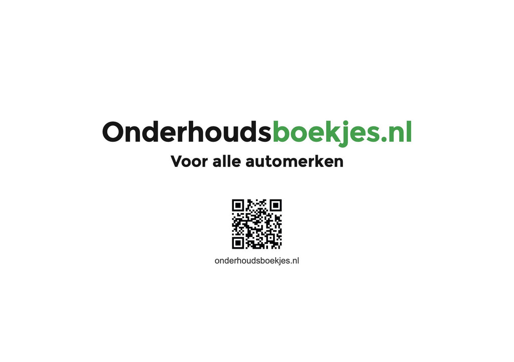 Dacia Onderhoudsboekje | Nederlands