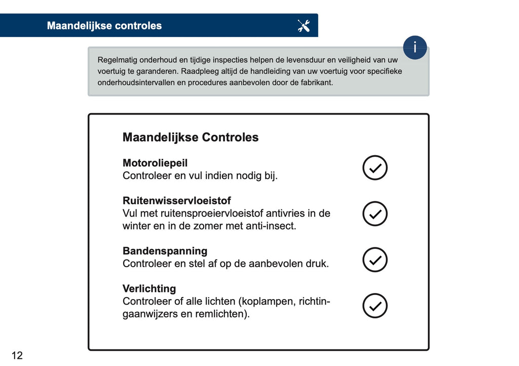 Jeep Maintenance Book | Dutch