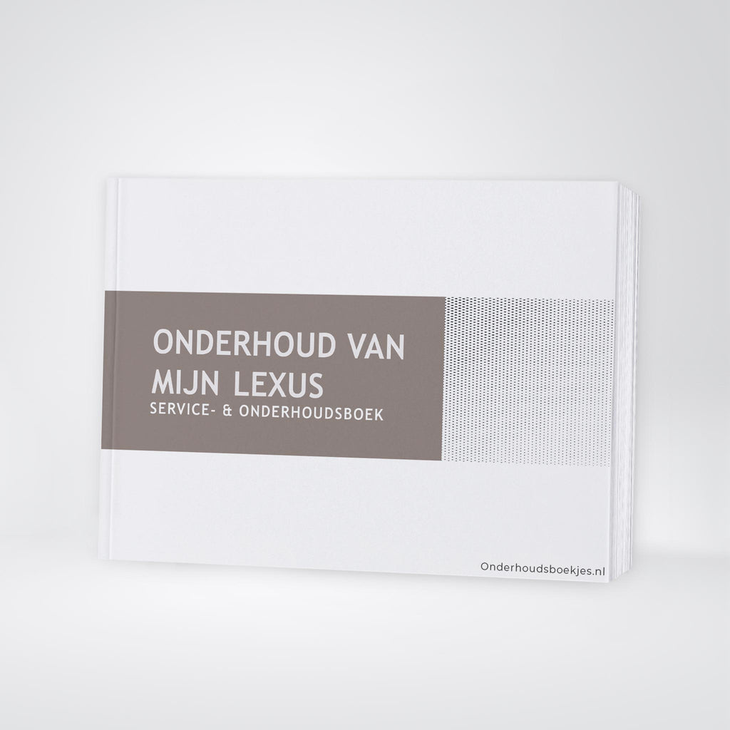 Lexus Onderhoudsboekje | Nederlands