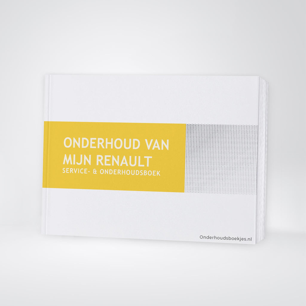 Renault Onderhoudsboekje | Nederlands
