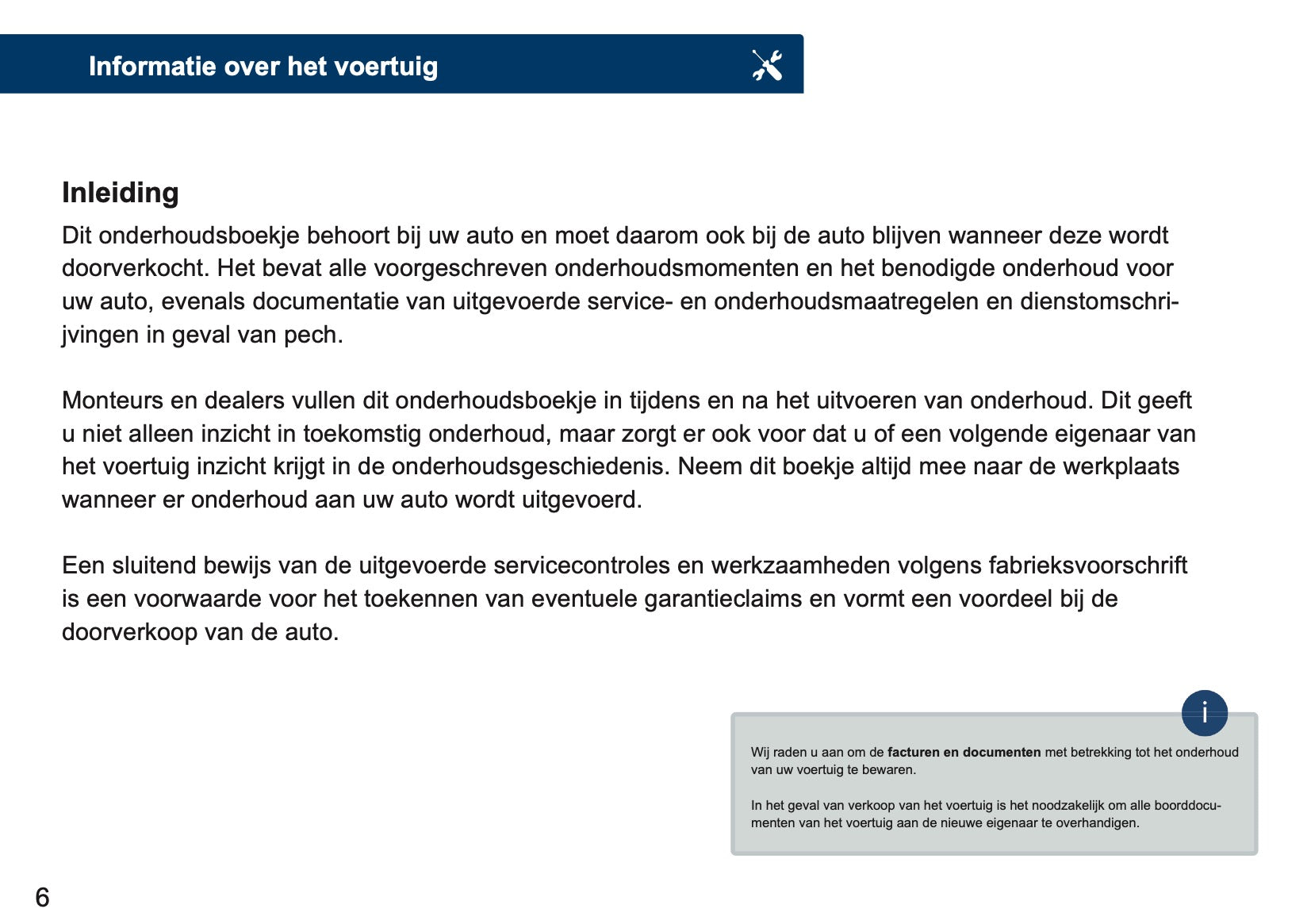 Toyota Onderhoudsboekje | Nederlands